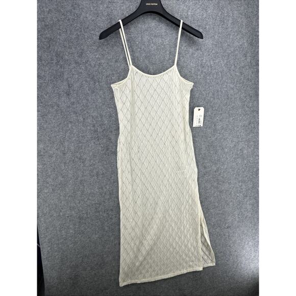 NWT Billabong Women's Midi Dress Size Medium White Day Dream Beach MSRP $59.95 - Picture 2 of 12